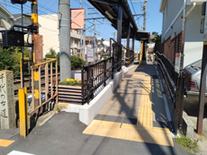 有栖川駅嵐山行階段