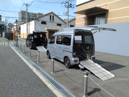 福祉車両のタクシー