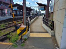 常盤駅白梅町行スロープ