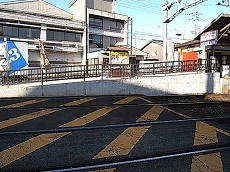 太秦広隆寺駅大宮行スロープ